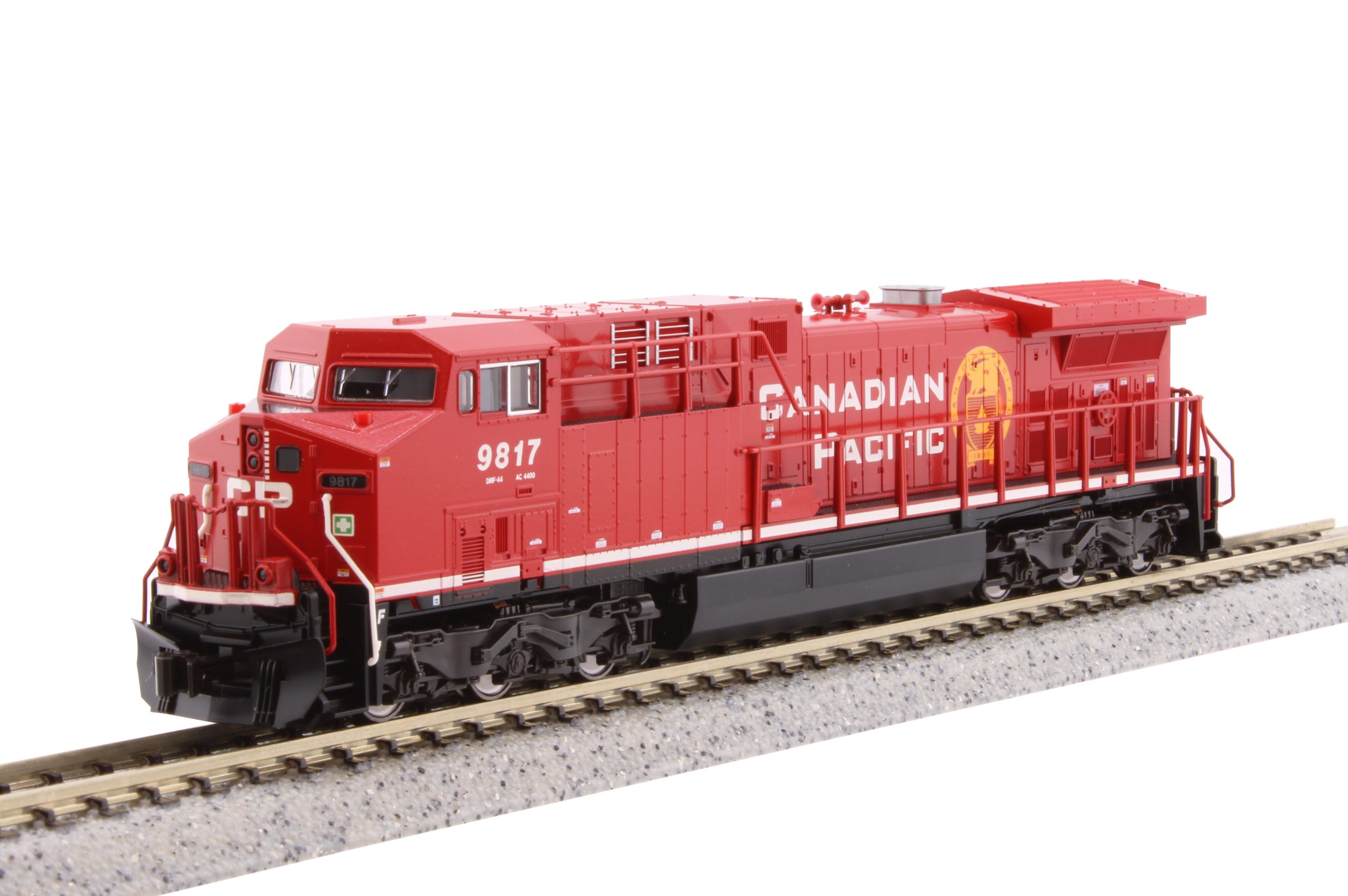 Canadian Pacific AC4400CW #9817 with LokSound