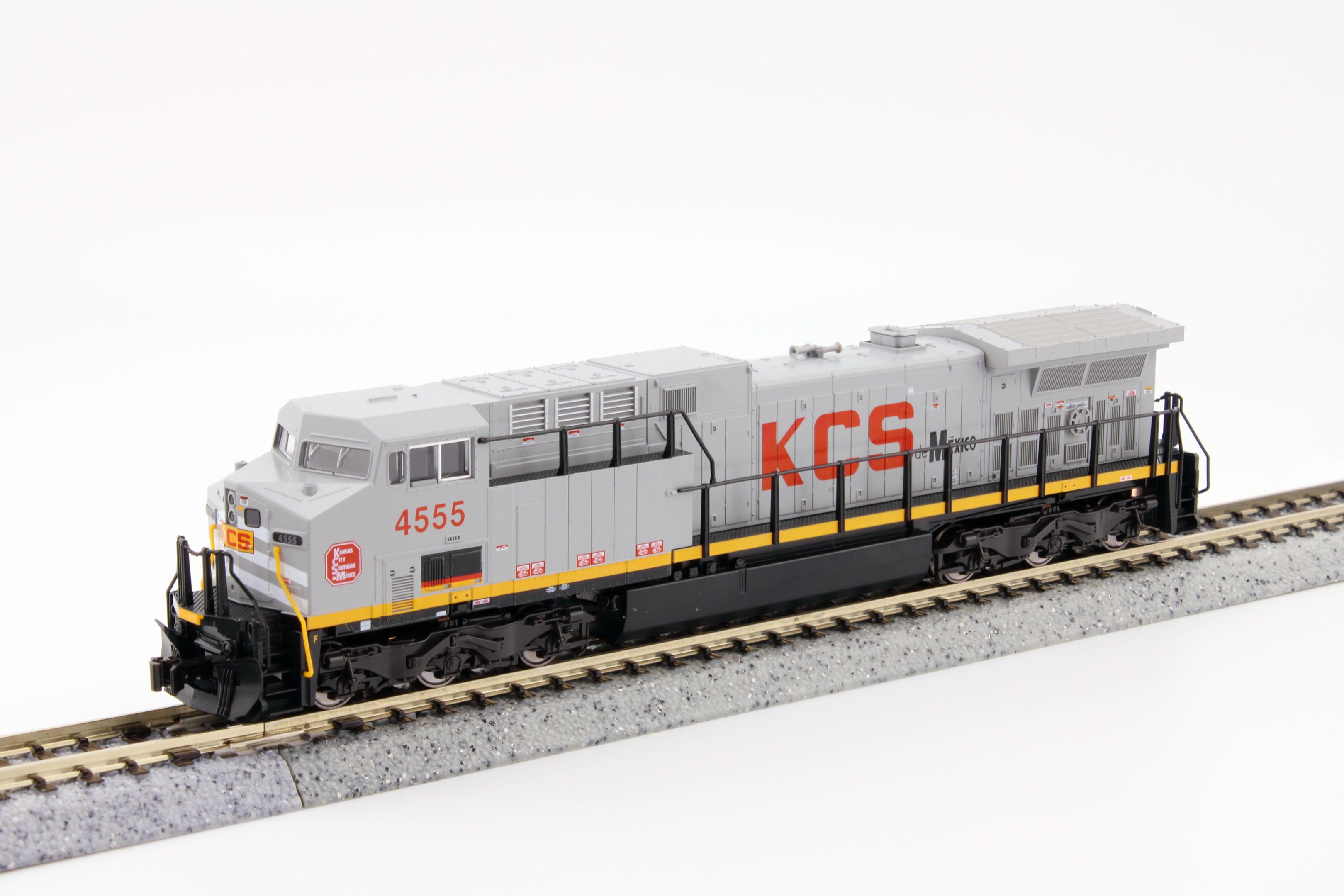 Kansas City Southern de Mexico AC4400CW #4555 with LokSound
