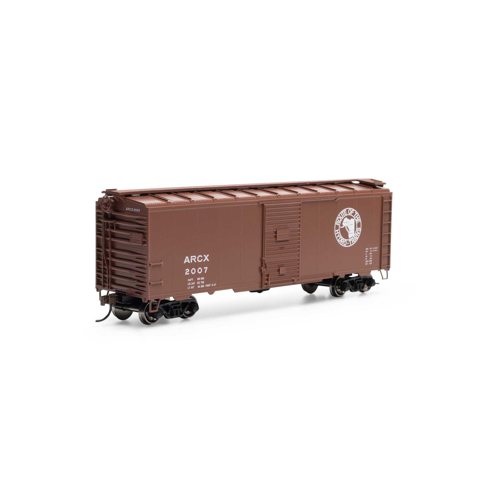 Alaska Railroad 40' Box Car-Youngstown Door #2007