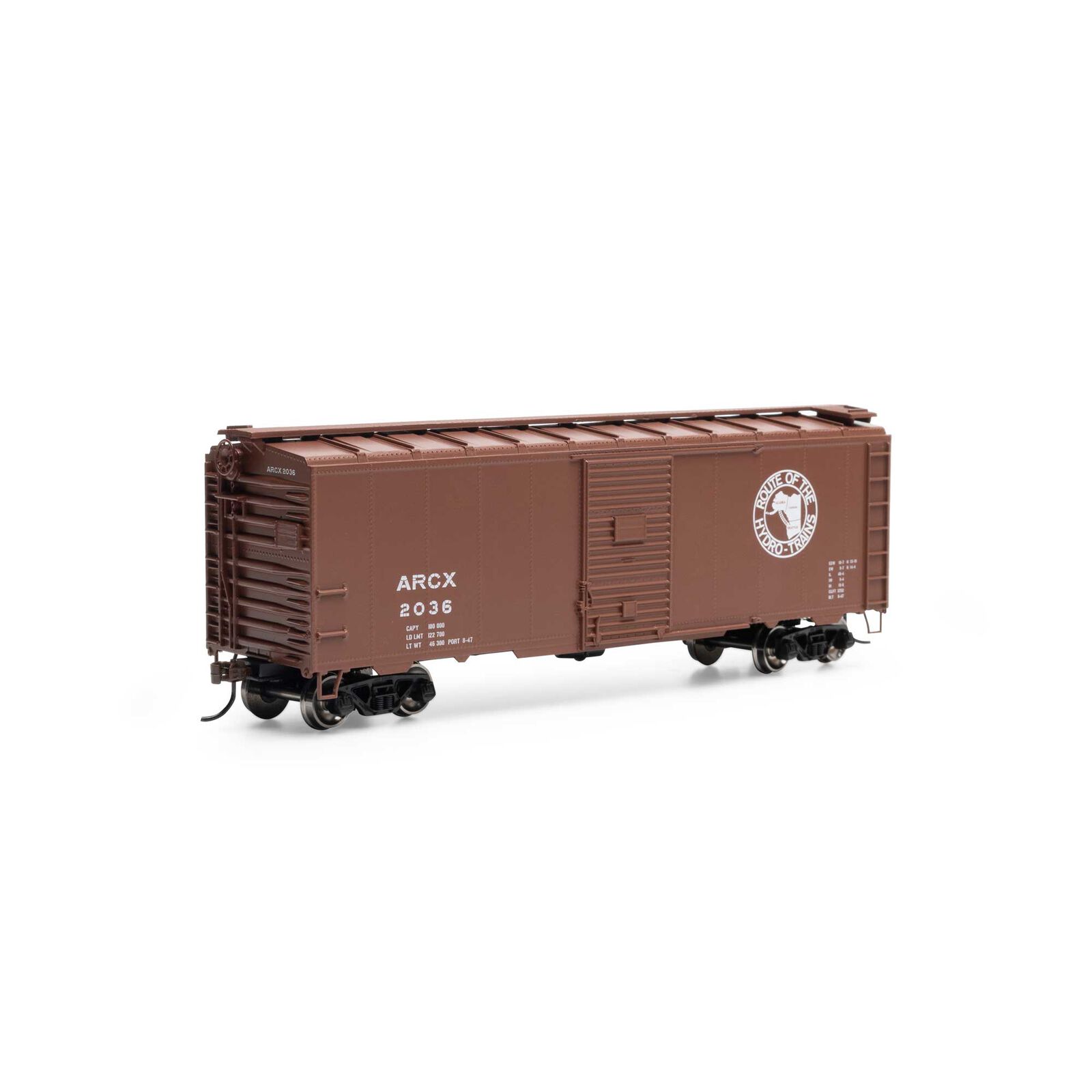 Alaska Railroad 40' Box Car-Youngstown Door #2036