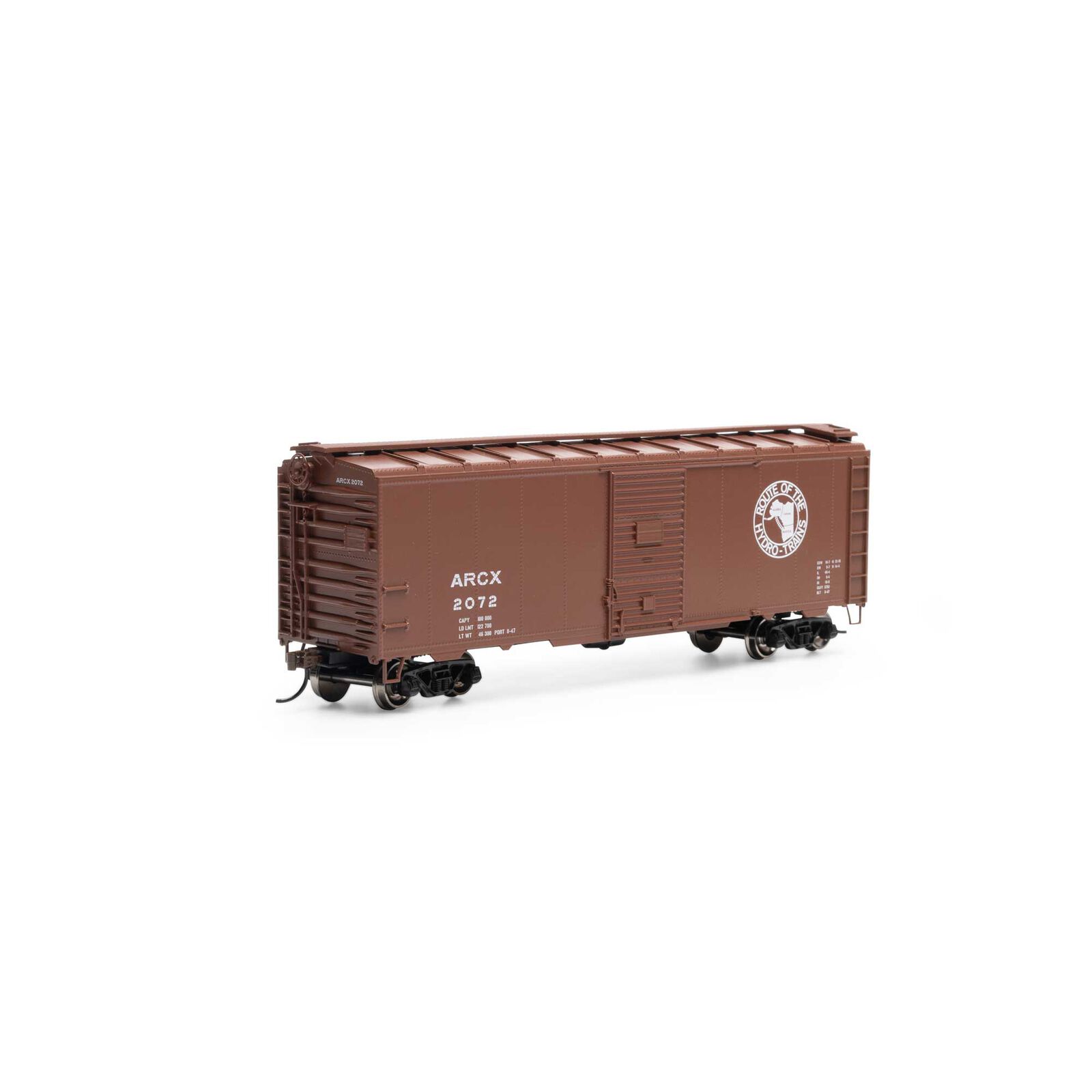 Alaska Railroad 40' Box Car-Youngstown Door #2072