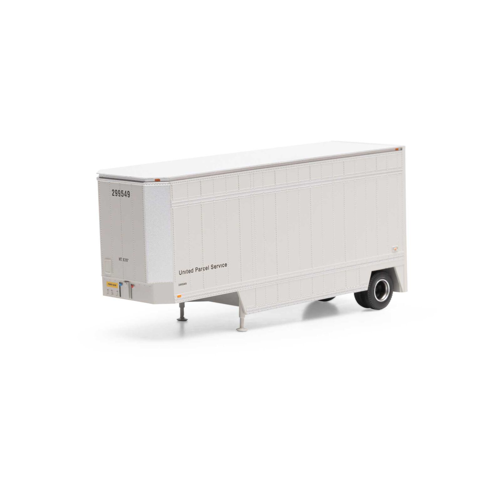 UPS (No Shield) 28' Parcel Trailer #299549