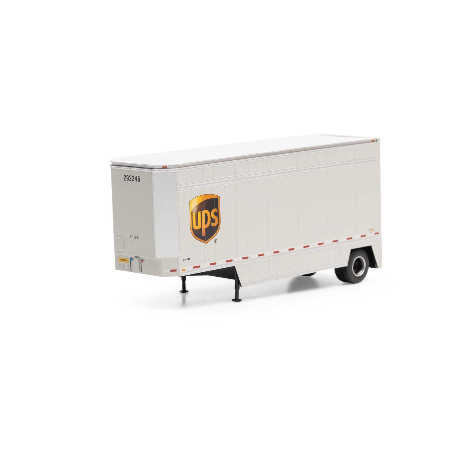 UPS (With Shield) 28' Parcel Trailer #292246