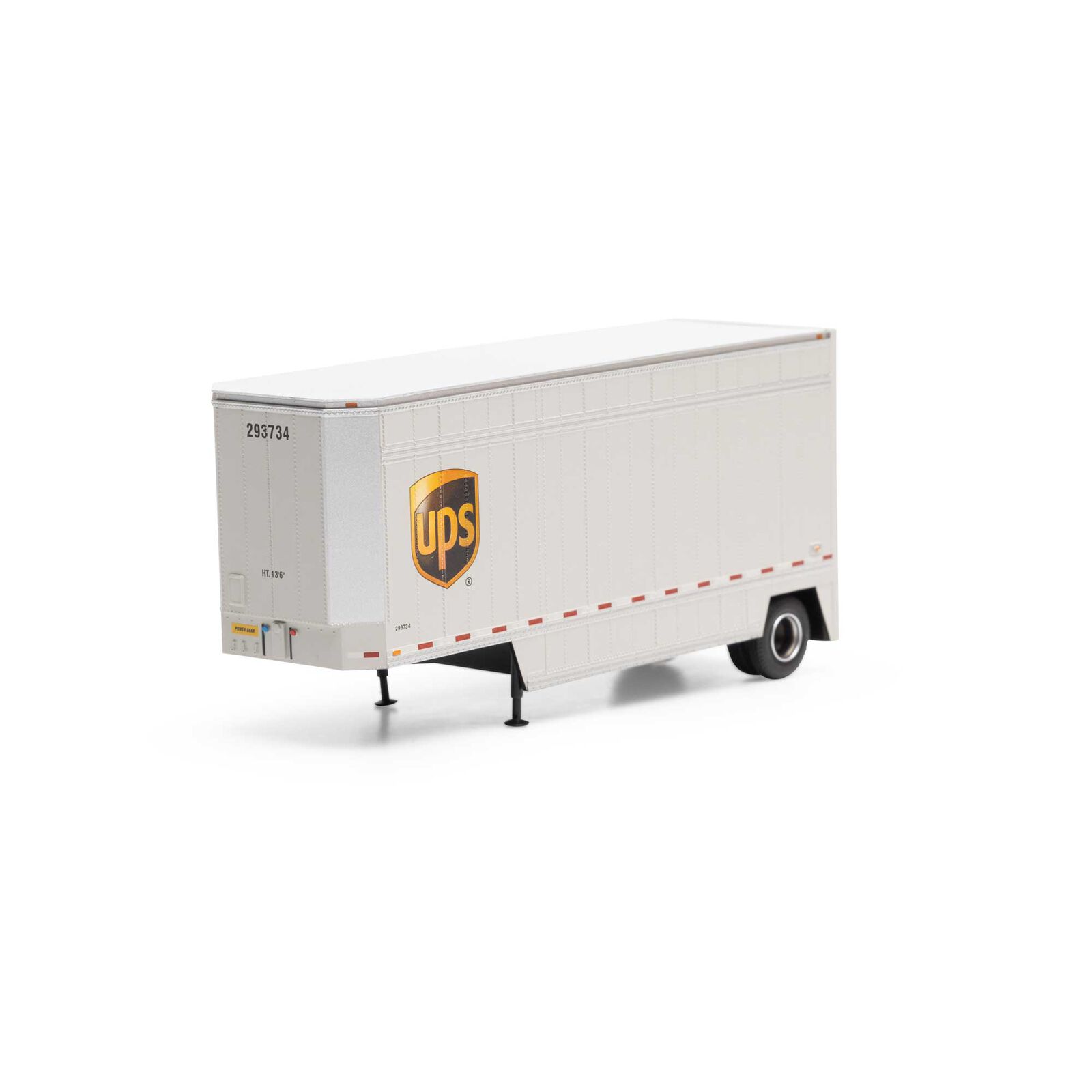 UPS (With Shield) 28' Parcel Trailer #293734