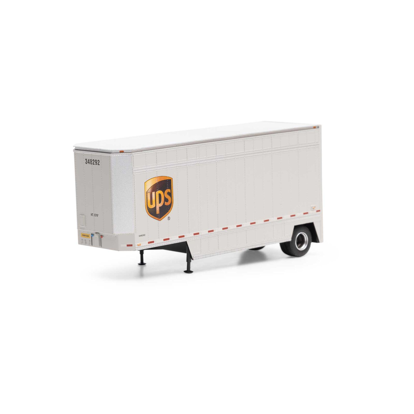 UPS (With Shield) 28' Parcel Trailer #348292
