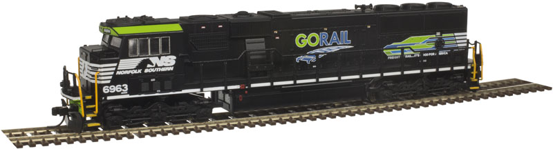 Norfolk Southern "Go Rail" SD60E #6963 With ESU LokSound
