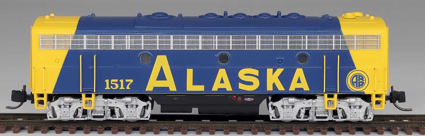 Alaska Railroad-Blue/Yellow F7B #1517 With ESU LokSound