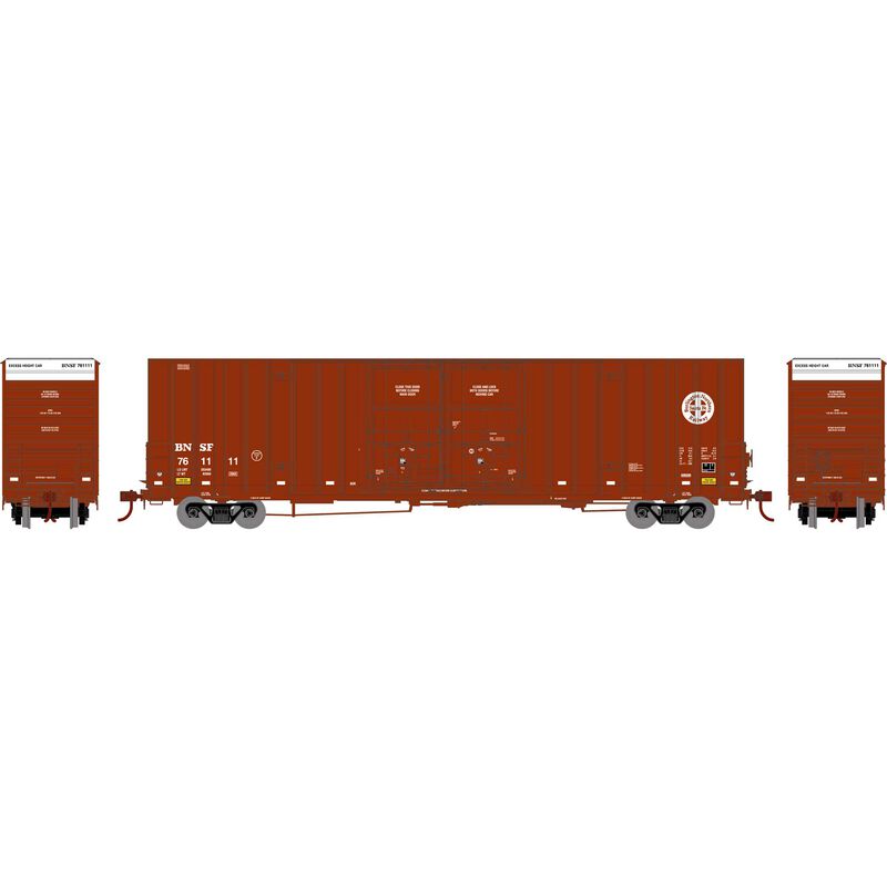 Burlington Northern Santa Fe 60' Gunderson Double Door Box Car #761111