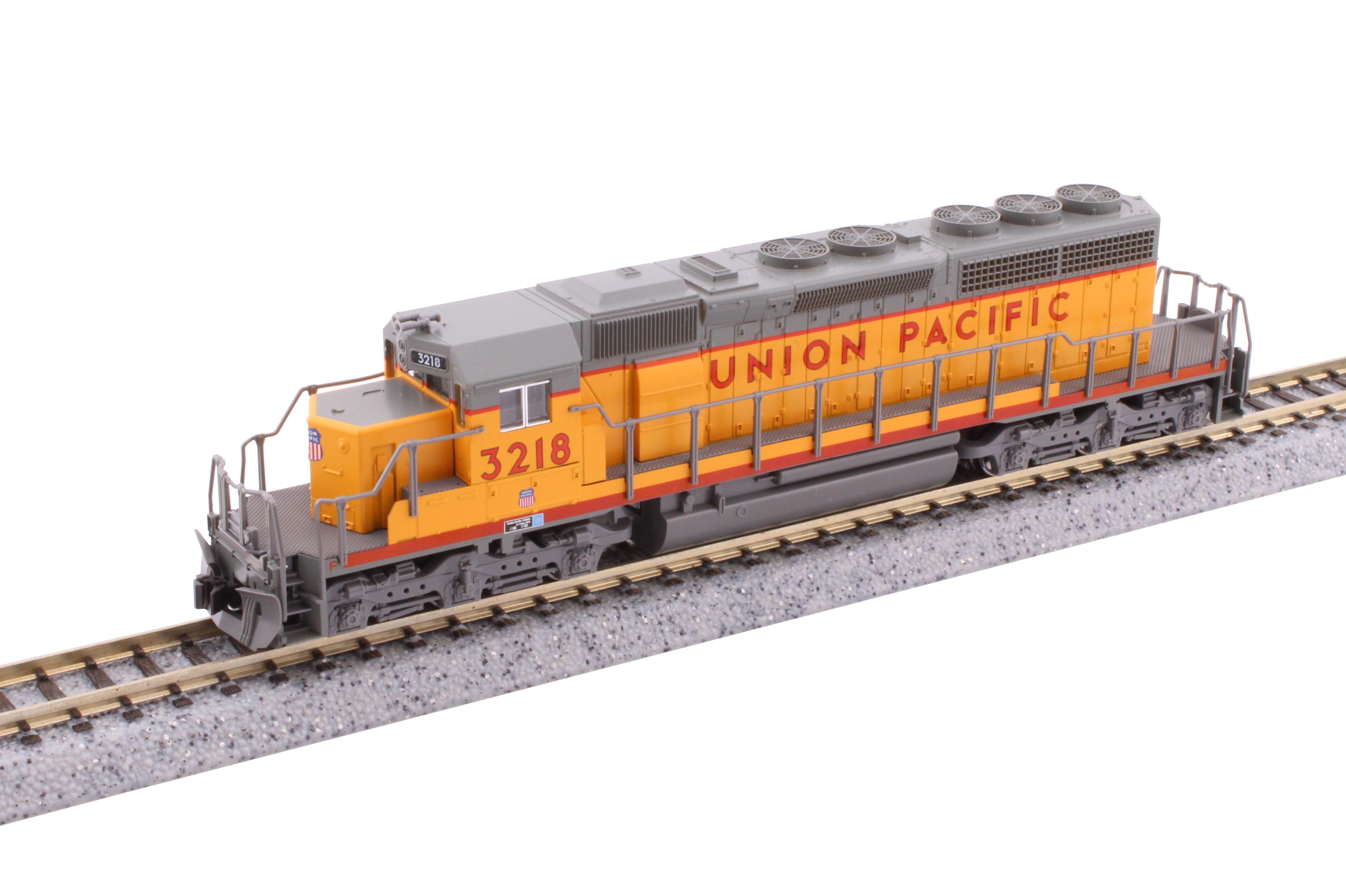 Union Pacific SD40-2 #3218 with LokSound