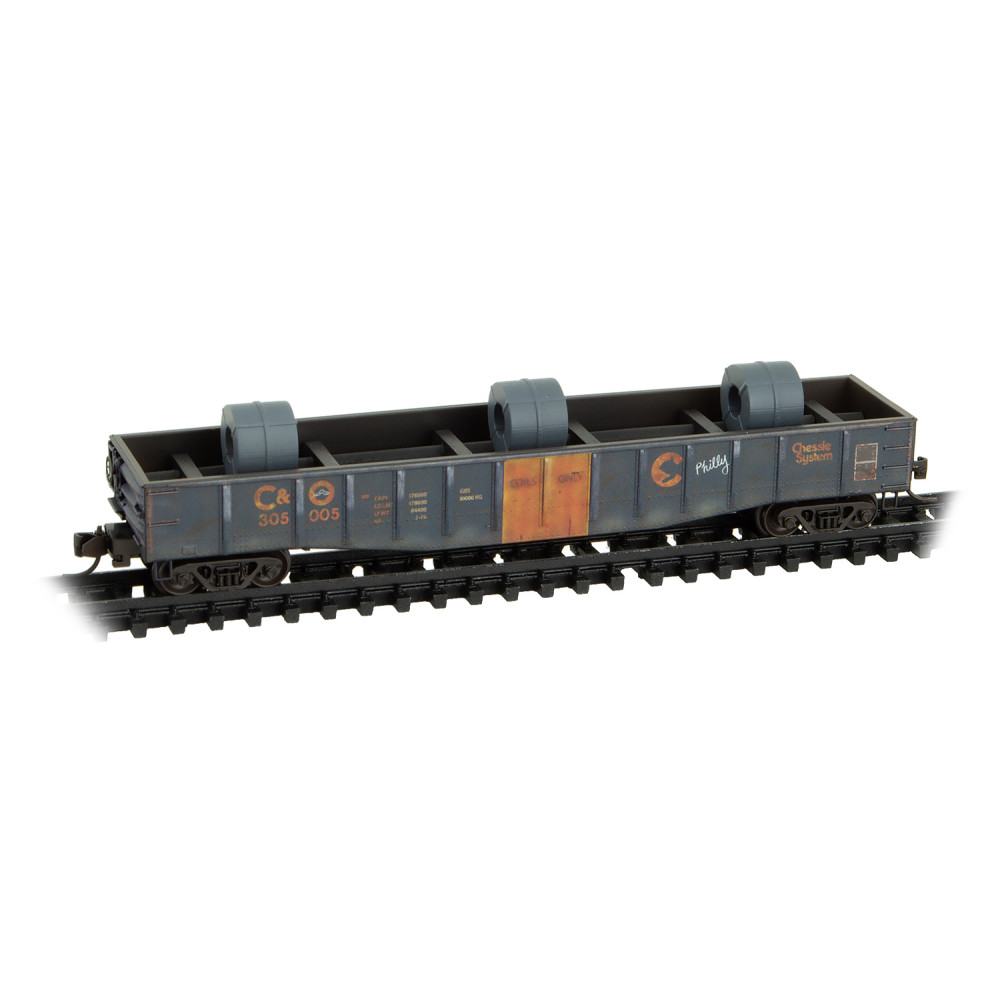 Chesapeake & Ohio Weathered 3-Pack With Coil Load