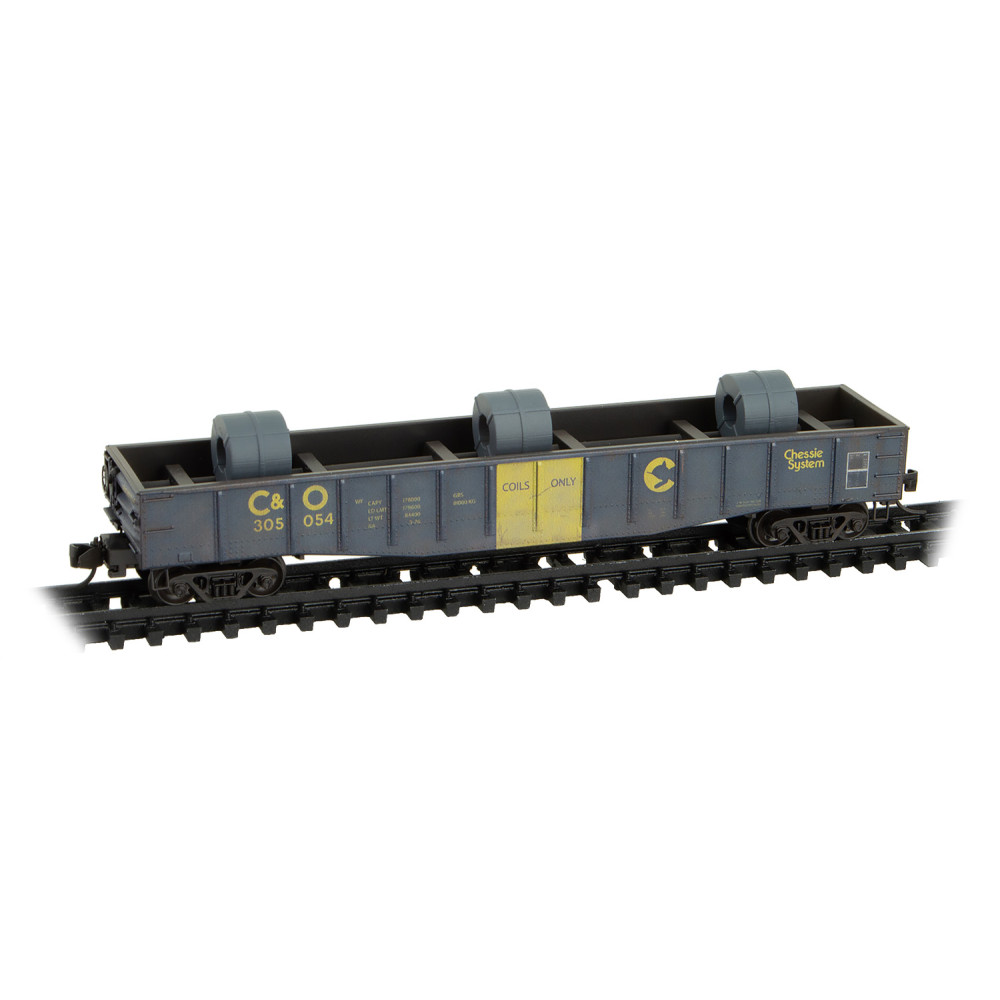 Chesapeake & Ohio Weathered 3-Pack With Coil Load