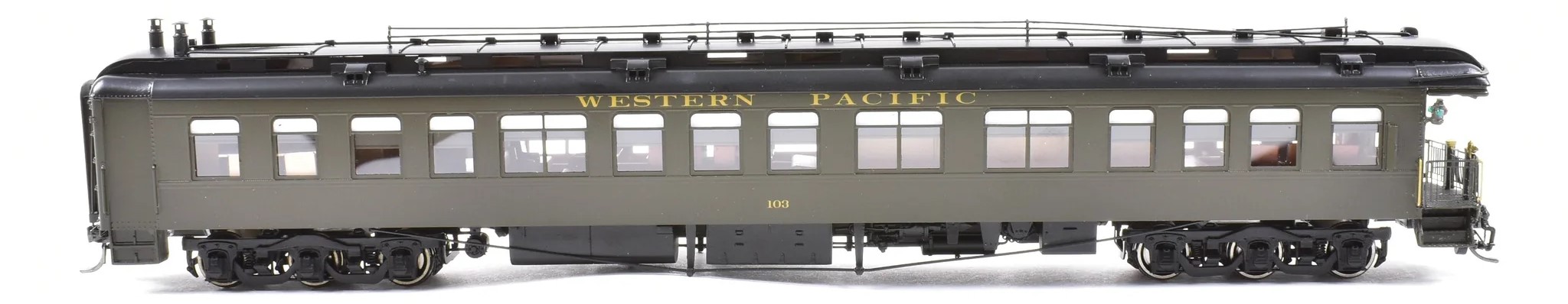 Western Pacific Business Car #103 (Pullman Green)