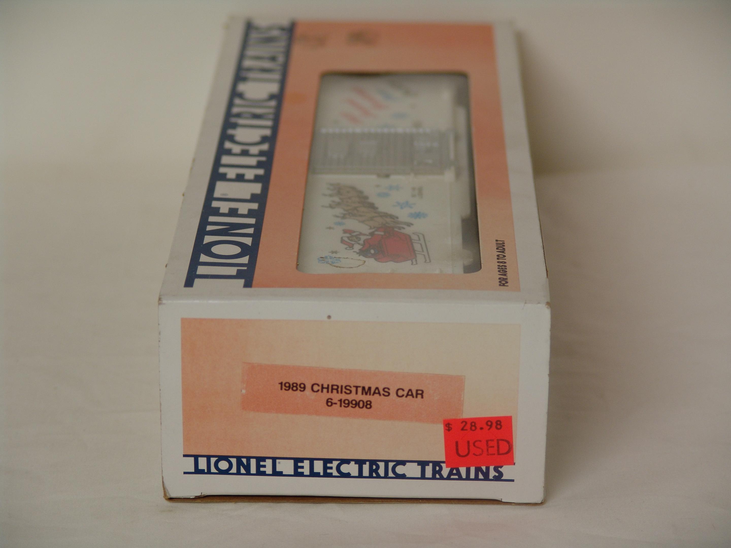 1989 Christmas boxar #19908 (used)