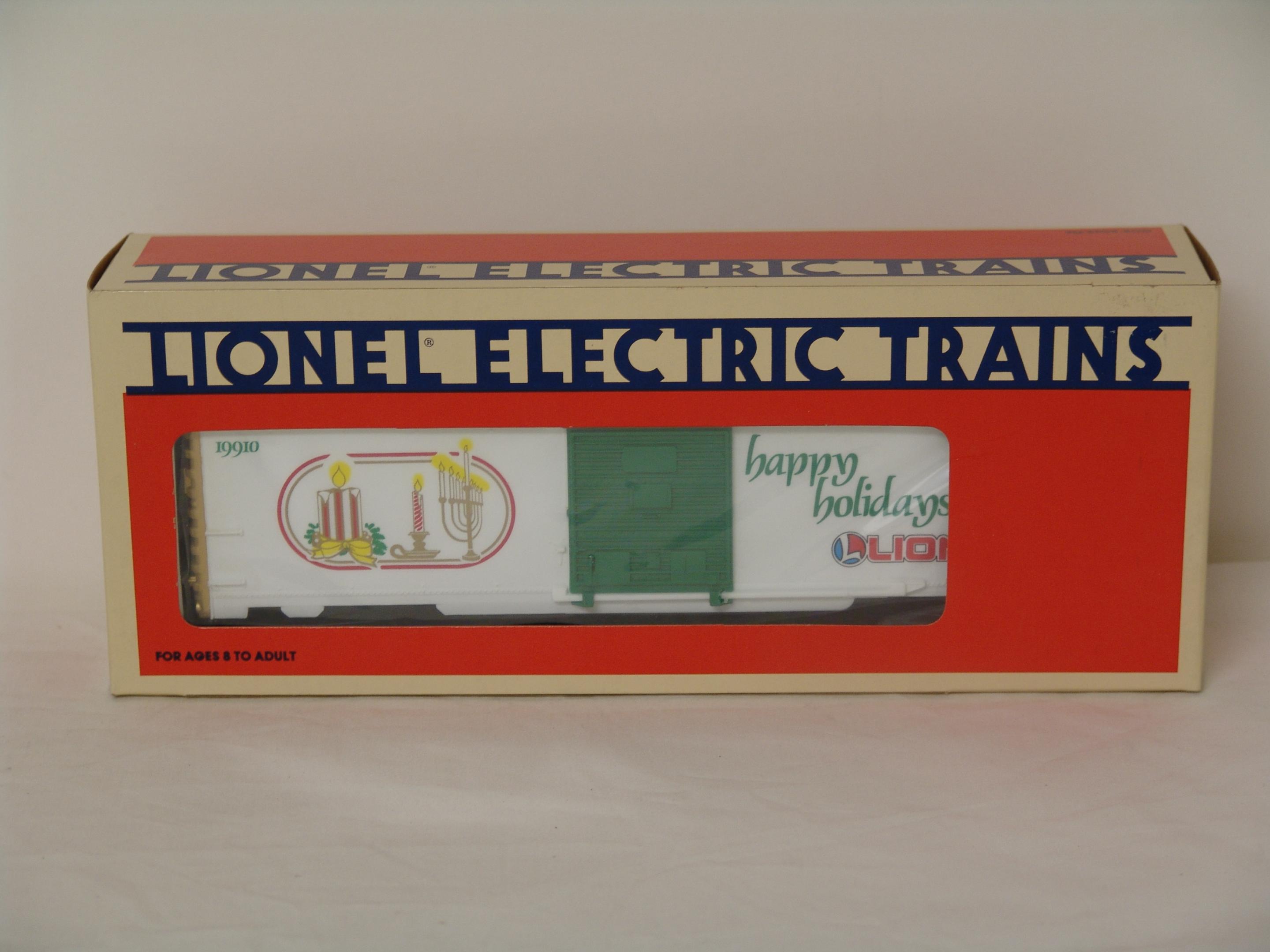 1990 O Gauge Season's Greetings boxcar #19910 (used)