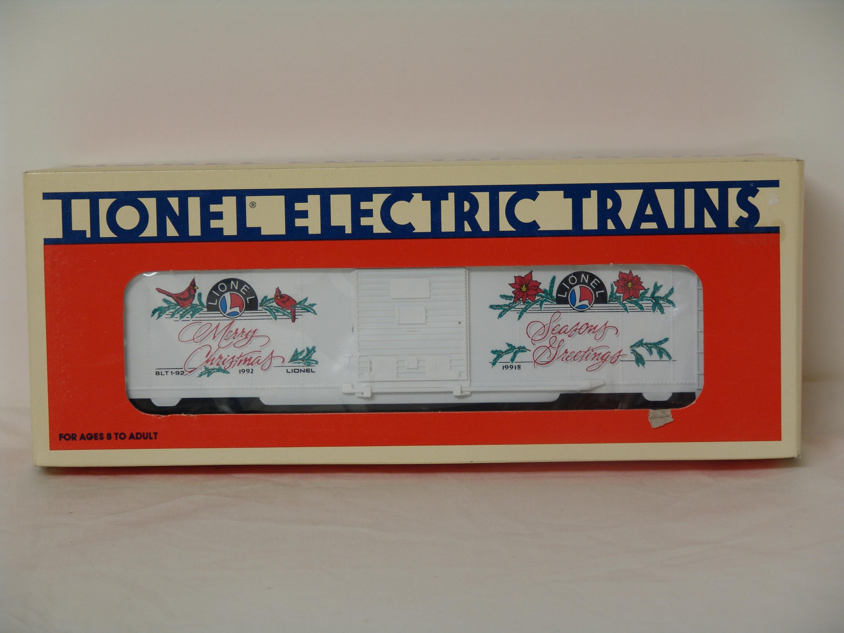 1992 O gauge Christmas car #19918 (used)