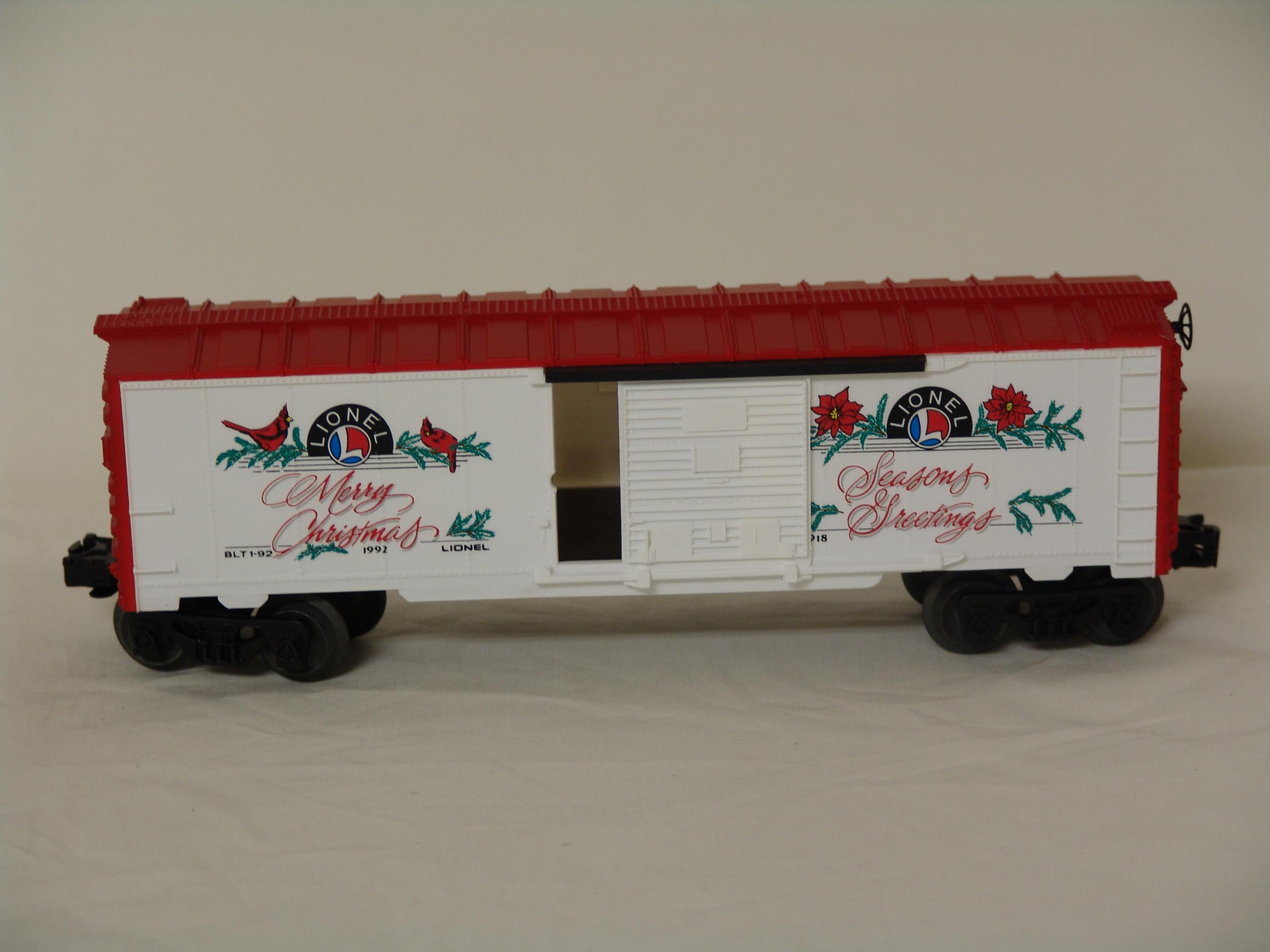 1992 O gauge Christmas car #19918 (used)