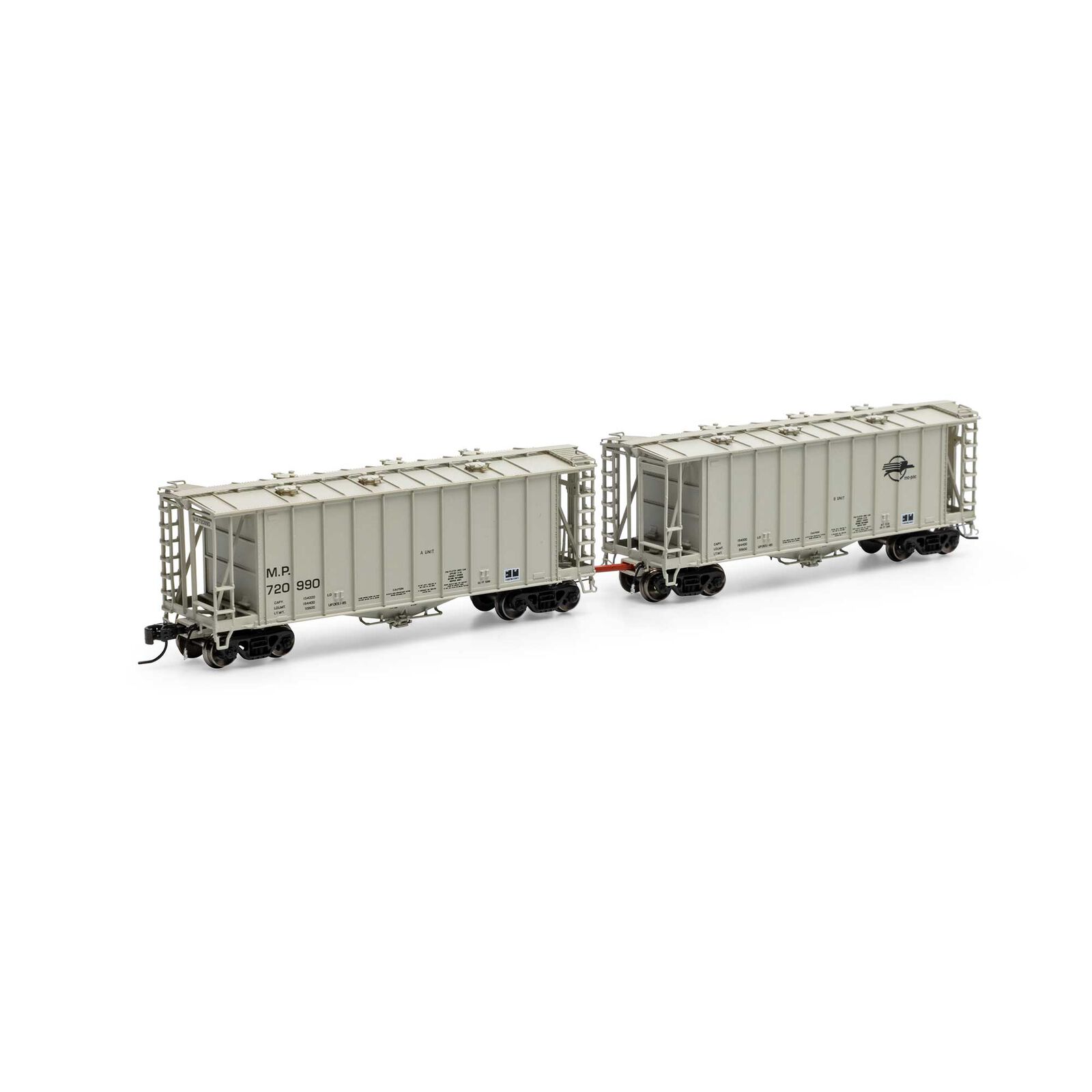Missouri Pacific 40' 2600 CF Airslide® #720990 (Early)
