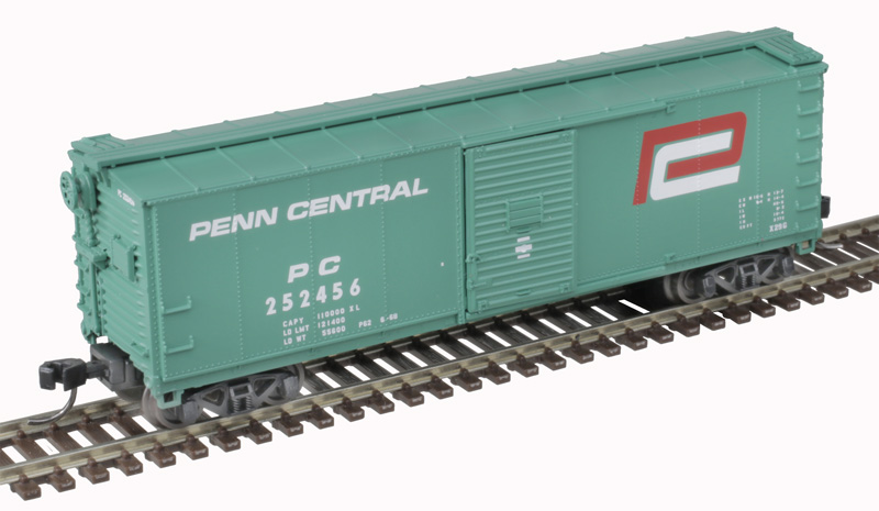 Penn Central USRA steel rebuilt boxcar #252456