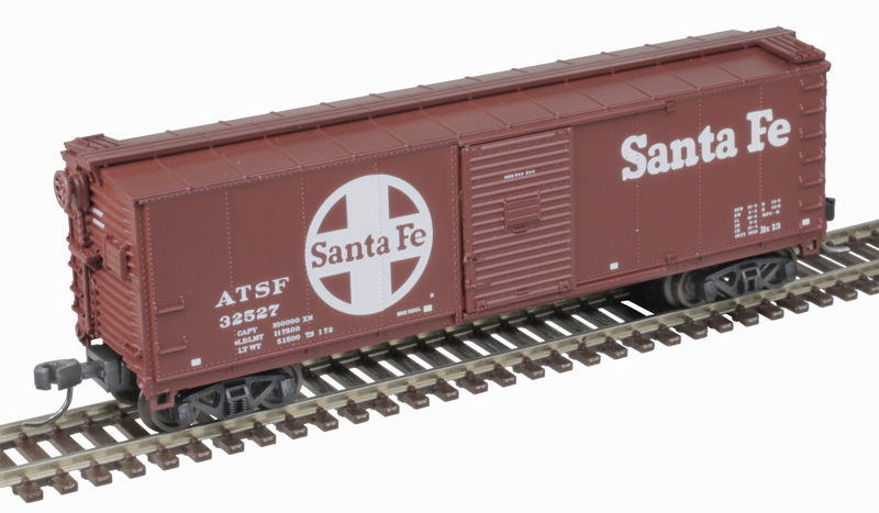 Santa Fe USRA steel rebuilt boxcar #32527