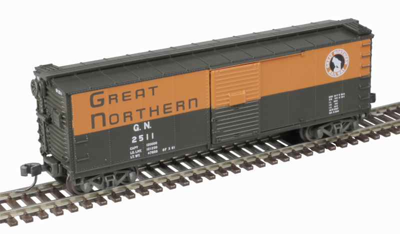 Great Northern USRA steel rebuilt boxcar 3-pack