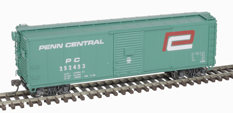 Penn Central USRA steel rebuilt boxcar #252456