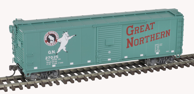 Great Northern USRA steel rebuilt boxcar 3-pack