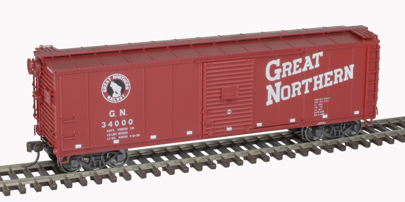 Great Northern USRA steel rebuilt boxcar 3-pack