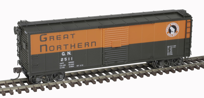 Great Northern USRA steel rebuilt boxcar 3-pack