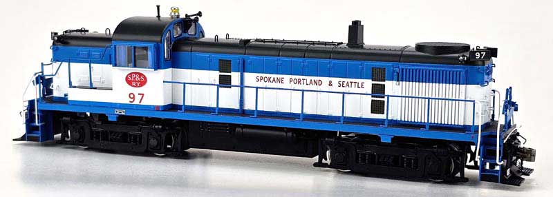 Spokane, Portland & Seattle Alco RS-3 #97 With ESU LokSound