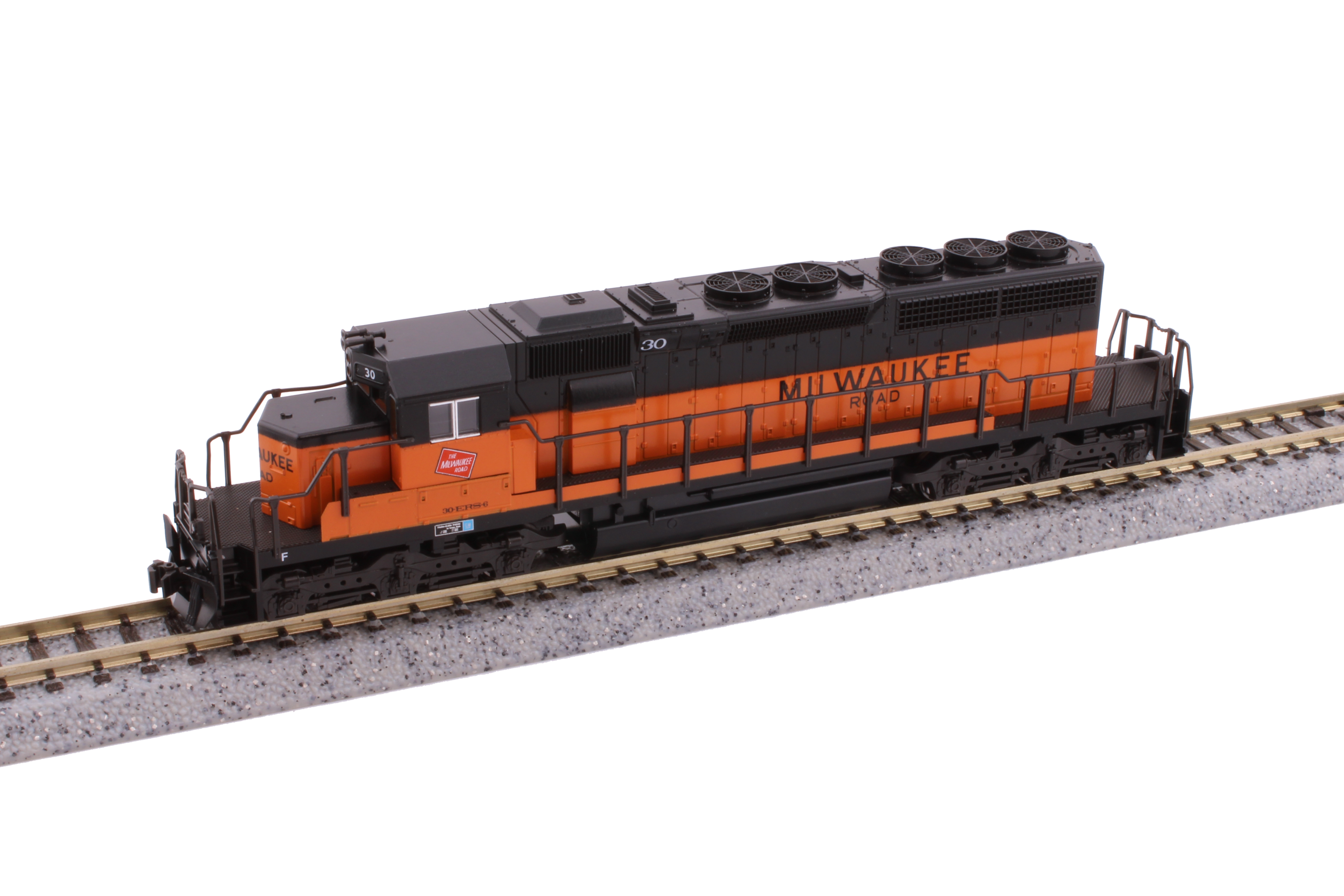 Milwaukee Road SD40-2 #30 With ESU LokSound
