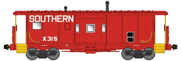Southern Railway FGE Built International Bay Window Caboose # X321