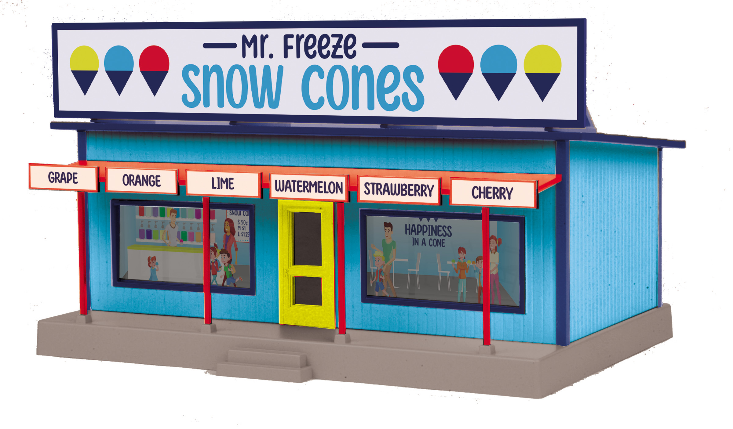 Mr. Freeze Snow Cones road side stand