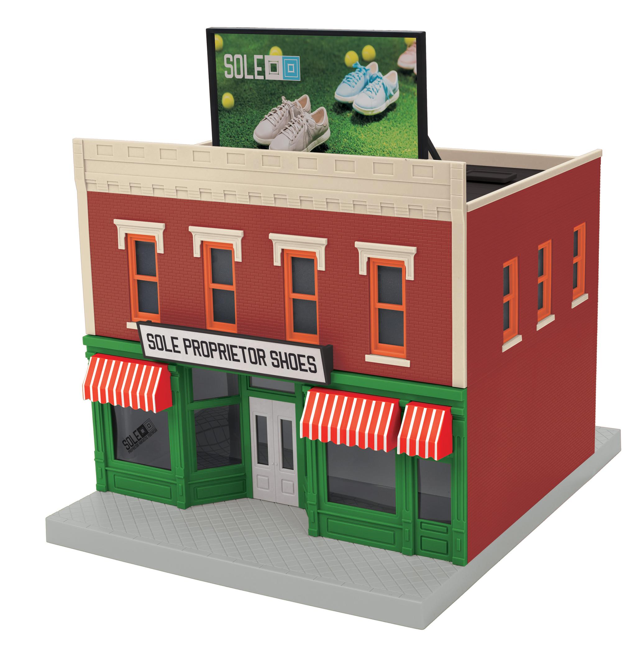 Sole Proprietor Fantastic Footwear 2-Story City Building 1