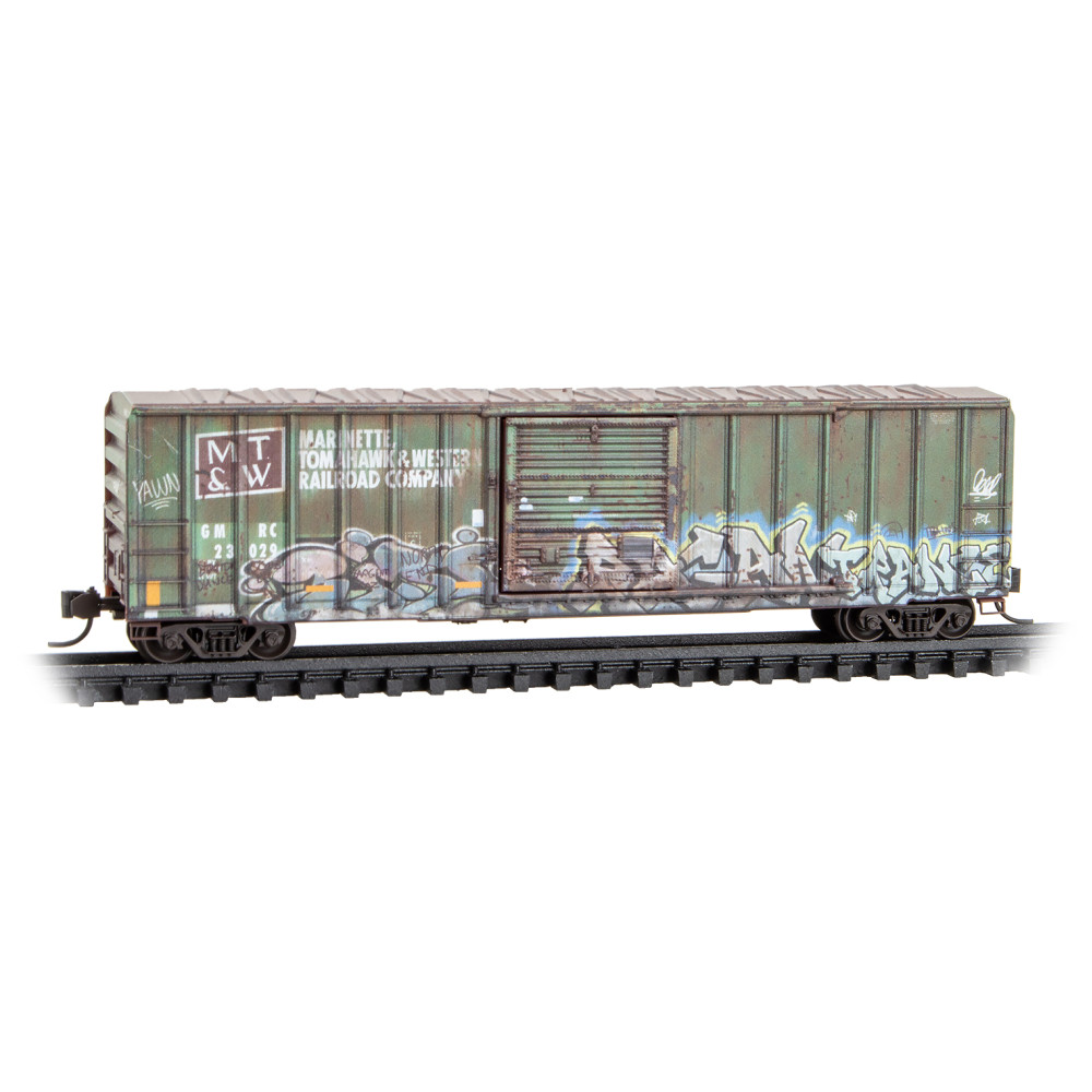 Green Mountain/Ex-MT&W 50' Rib Side Box Car #23029