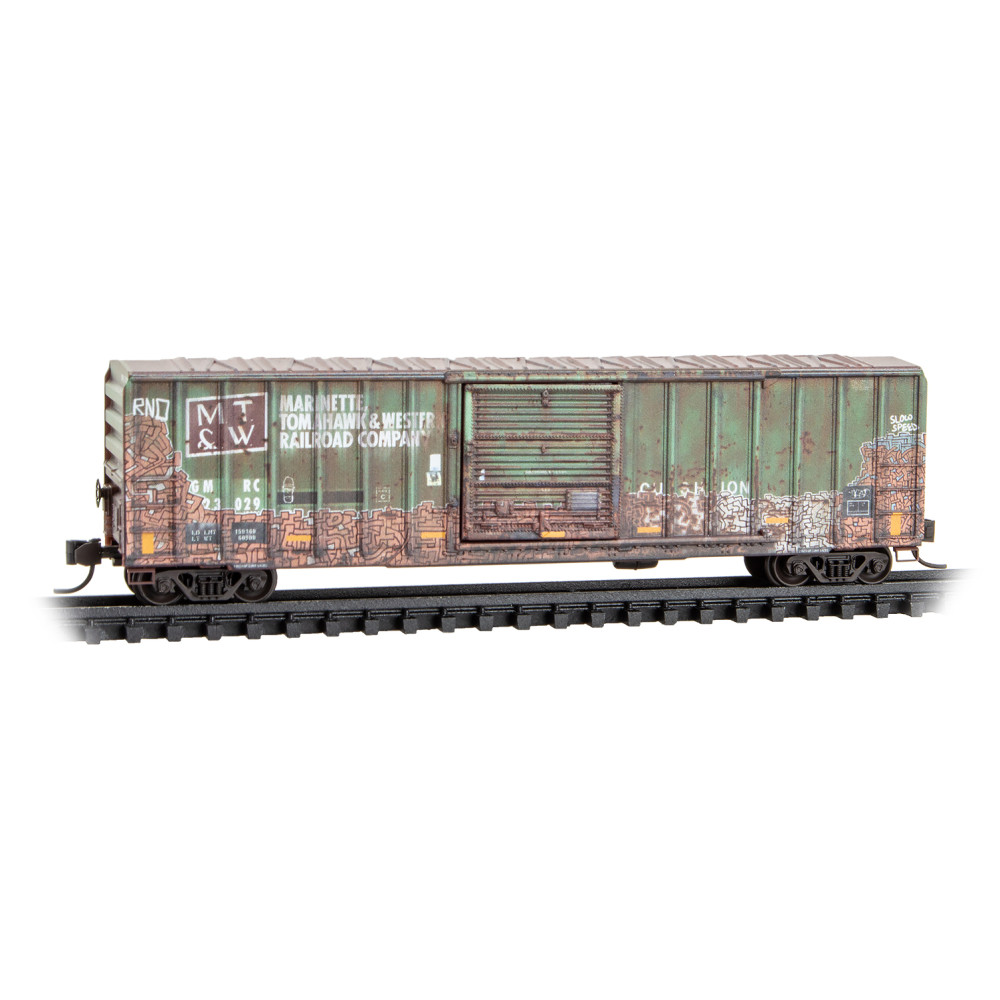 Green Mountain/Ex-MT&W 50' Rib Side Box Car #23029