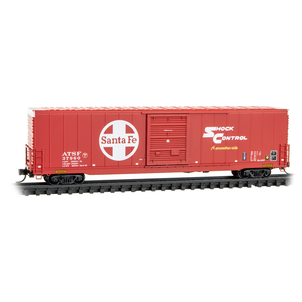 Santa Fe 60' Box Car Excess Height #37960