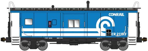 Conrail Giant Logo International Phase 4 Bay Window Caboose #21151