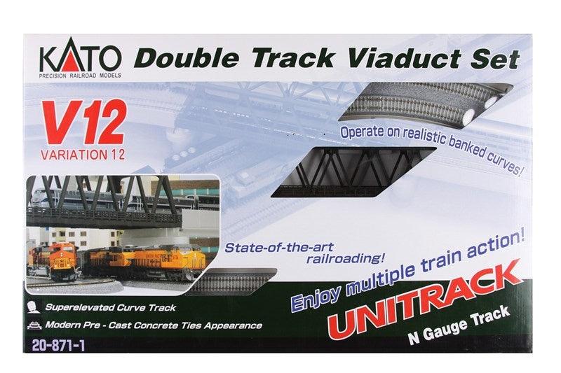 N Unitrack Double Track Viaduct Set Variation 12