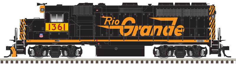 Union Pacific (ex-Rio Grande) GP40-2 phase 1 #1361