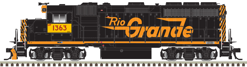 Union Pacific (ex-Rio Grande) GP40-2 phase 1 #1363