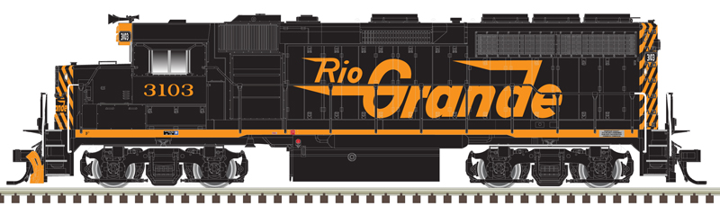 Rio Grande GP40-2 phase 1 #3107