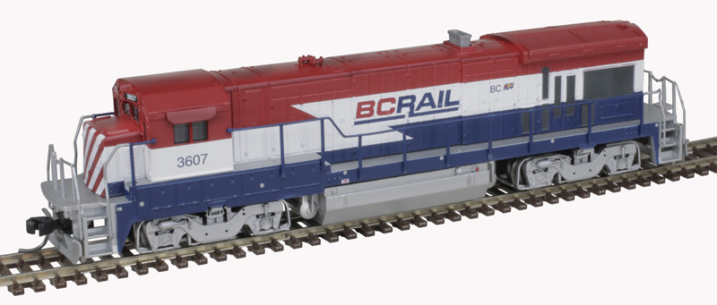 BC Rail B36-7 #3613 with DCC & sound