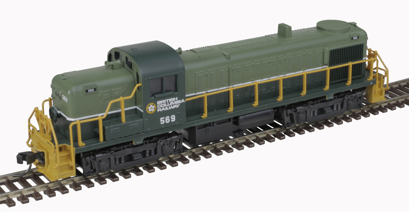 British Columbia Railway Alco RS-3 #569