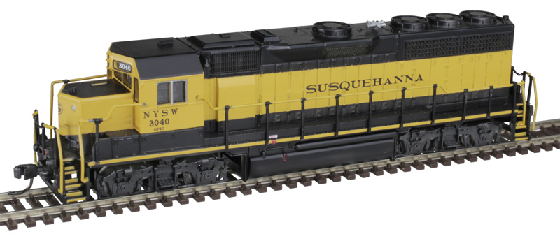 Susquehanna GP40 #3040 With ESU LokSound