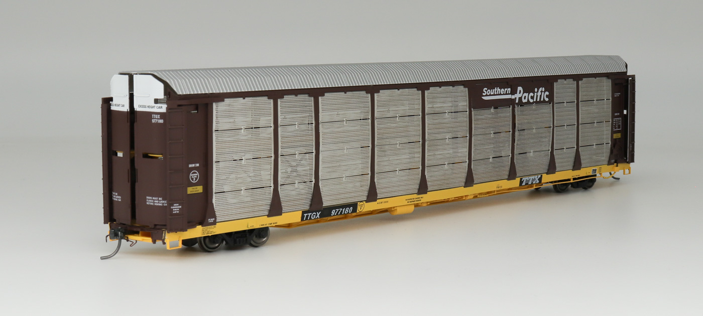 Southern Pacific (speed lettering) bi-level auto rack car #157554