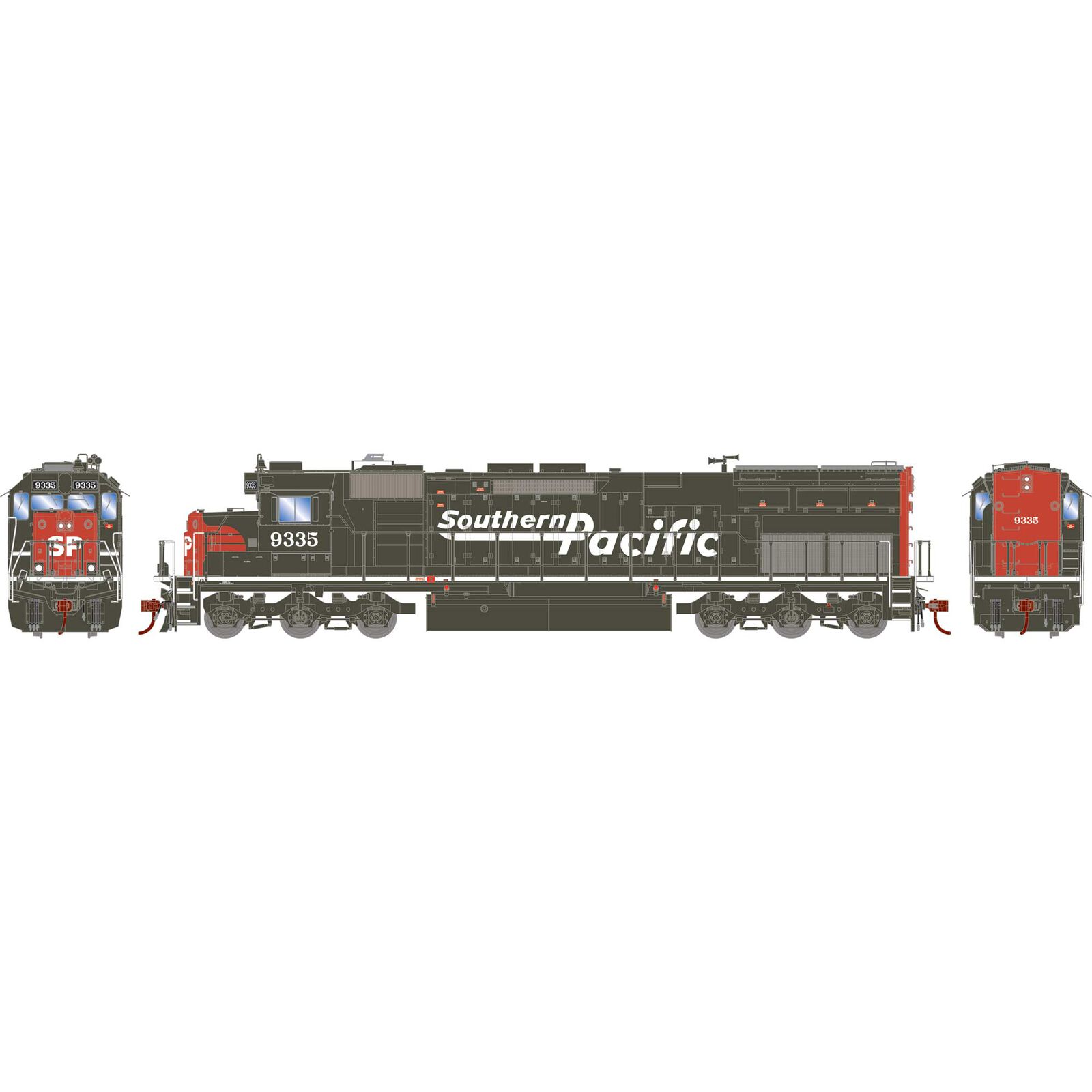 Southern Pacific SD45T-2 #9335 With Econami Sound
