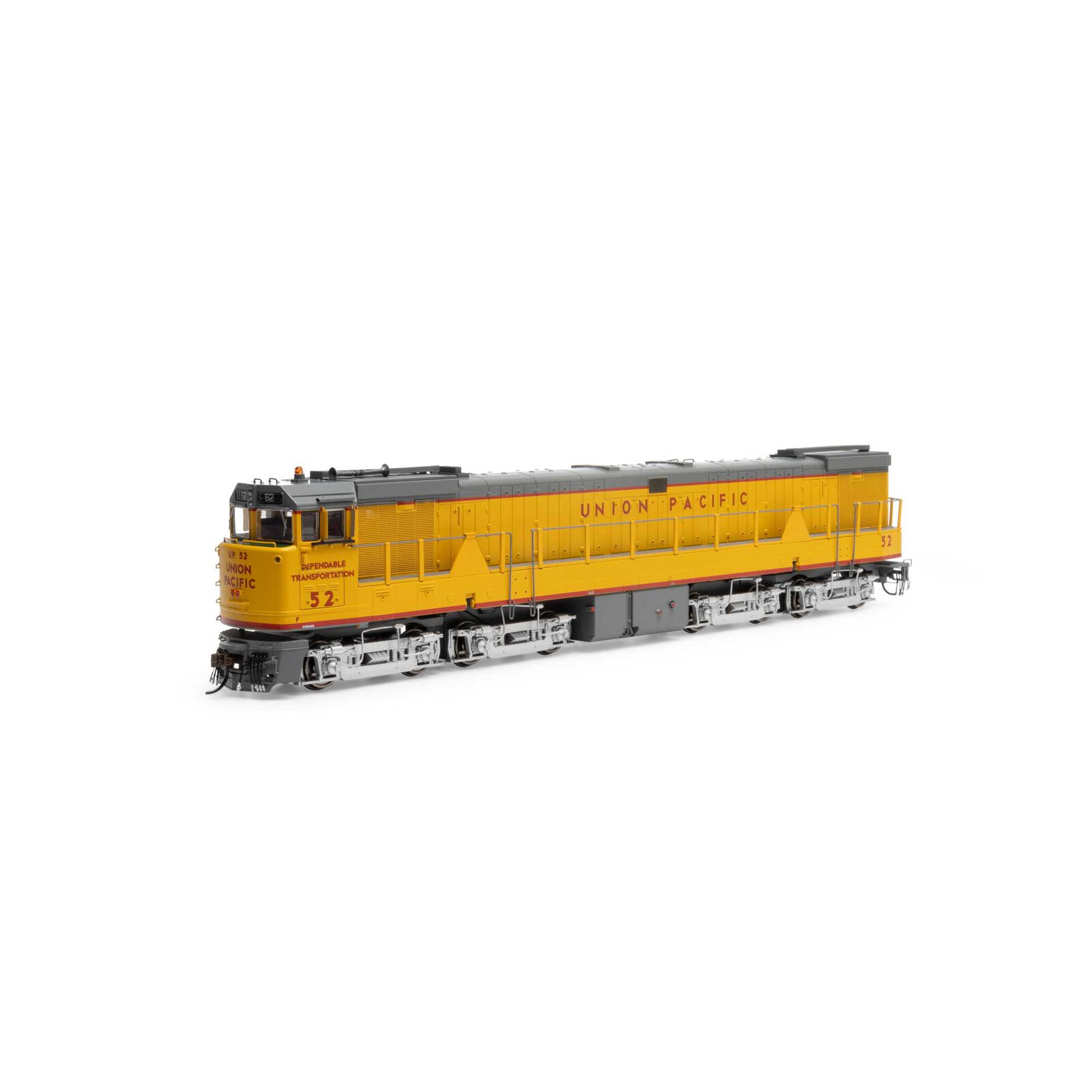 Union Pacific U50 #52 With Tsunami2