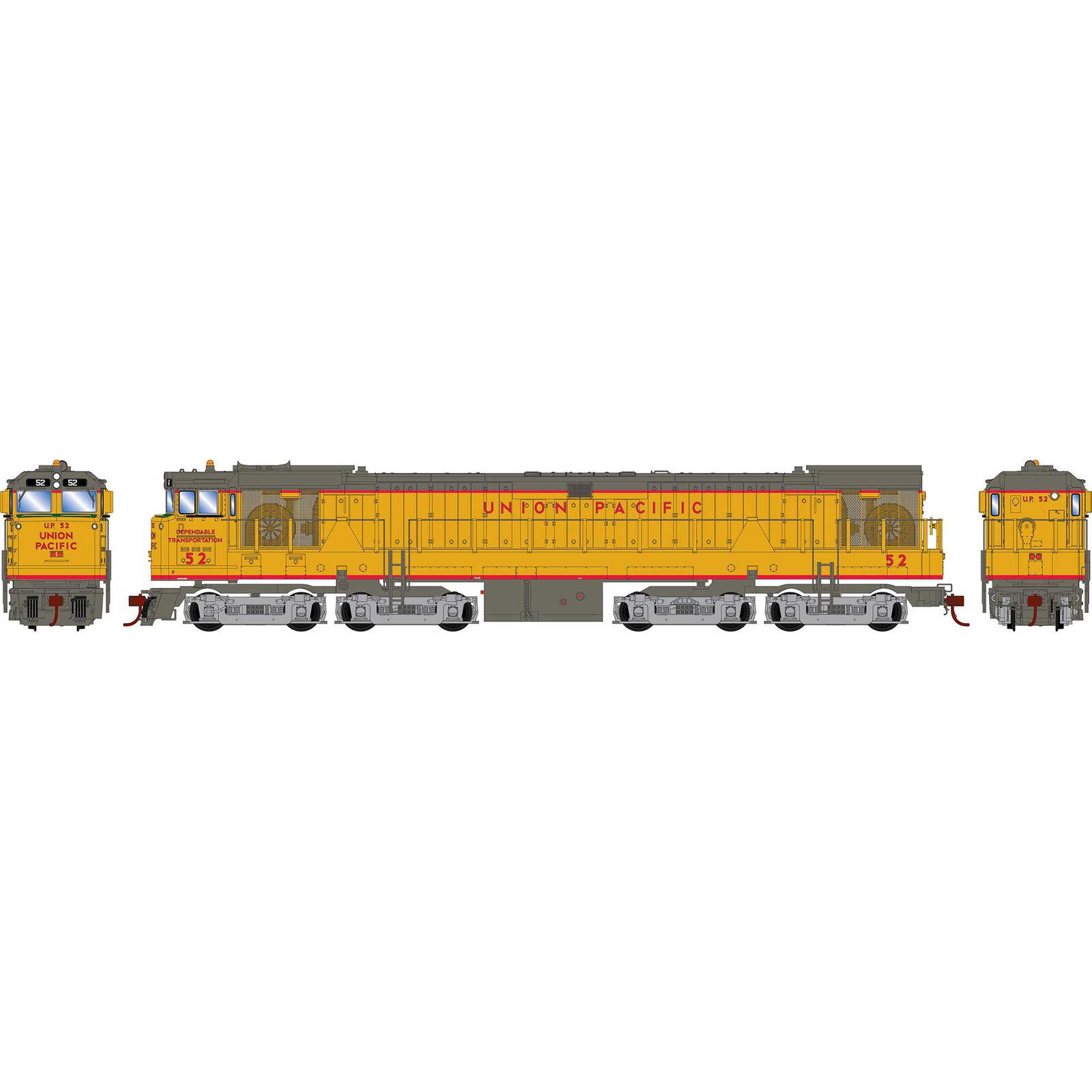 Union Pacific U50 #52