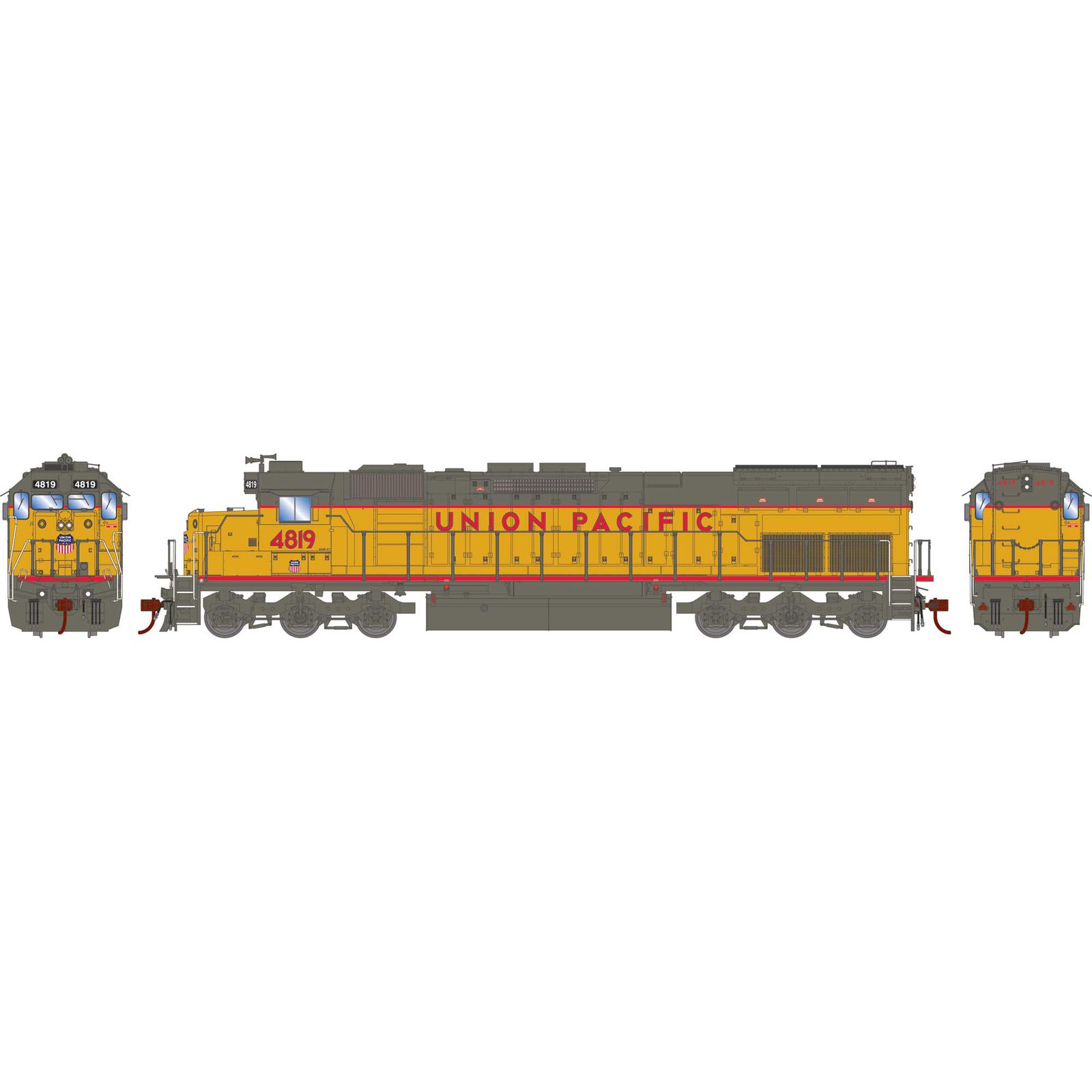 Union Pacific SD45T-2 #4819