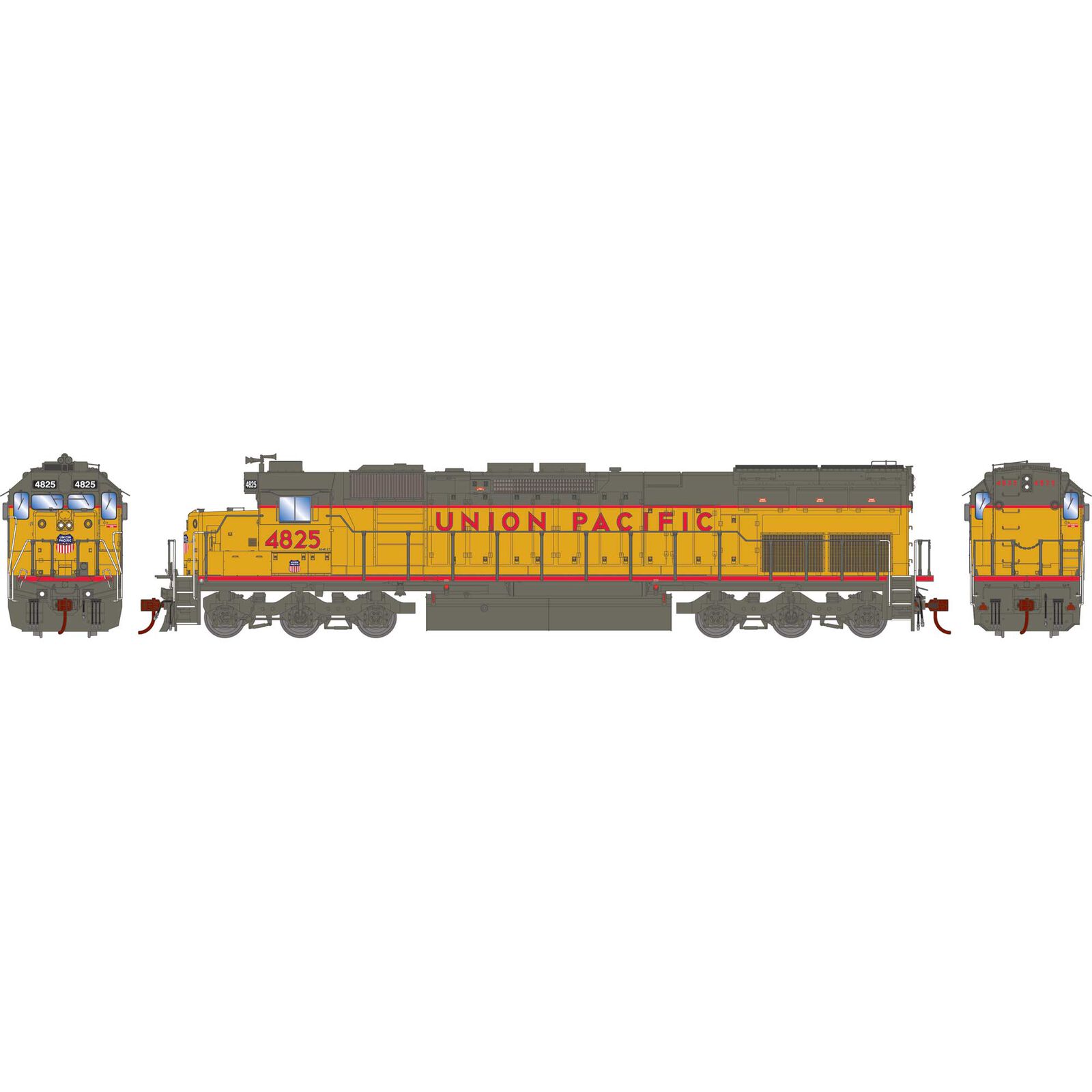 Union Pacific SD45T-2 #4825
